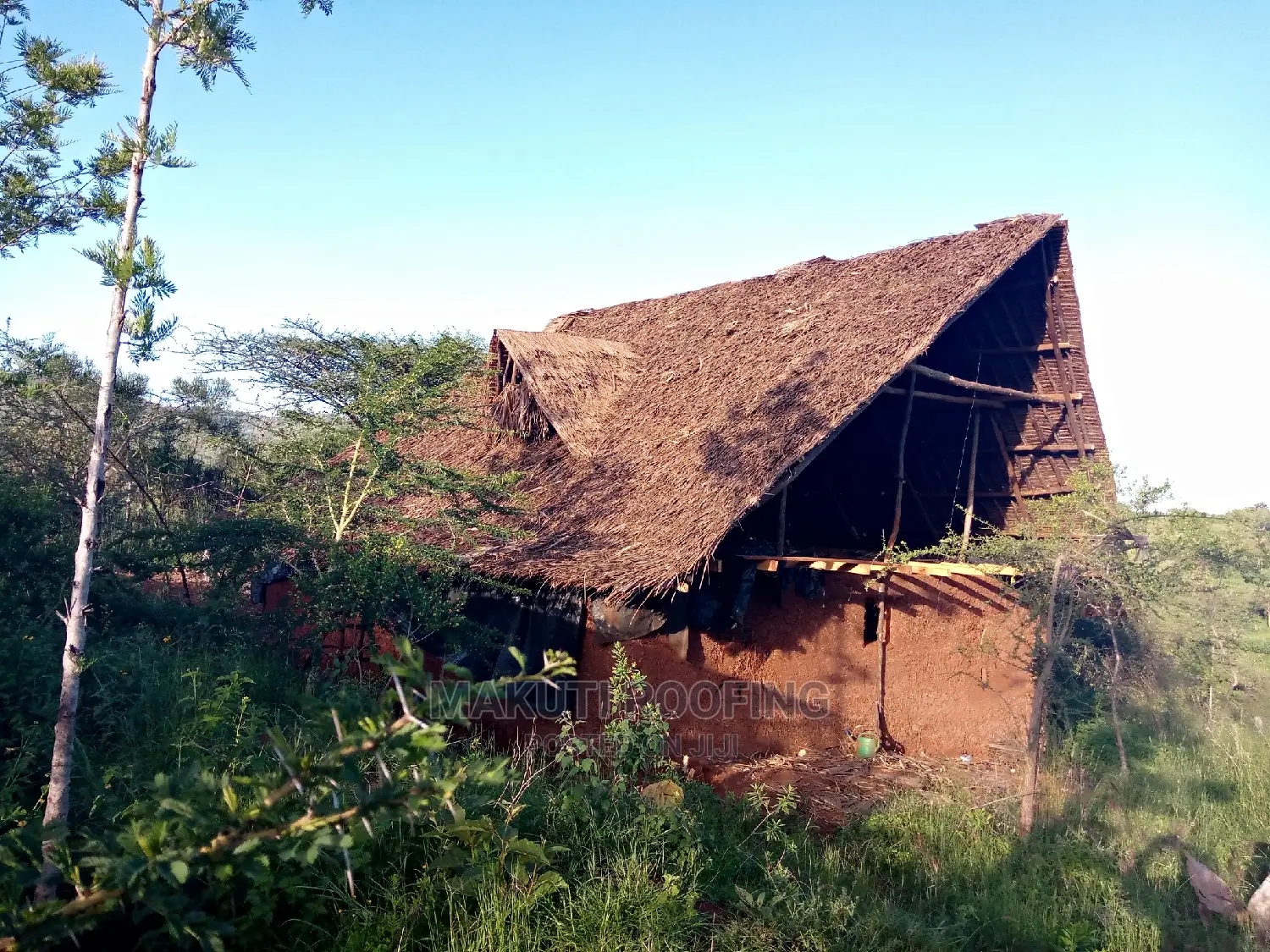 Cob Building and Makuti Roofing Construction