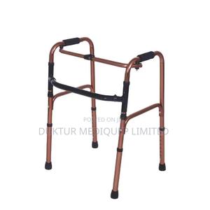 Lightweight Folding Walking Frame With Copper Finish Adults - thumbnail 2
