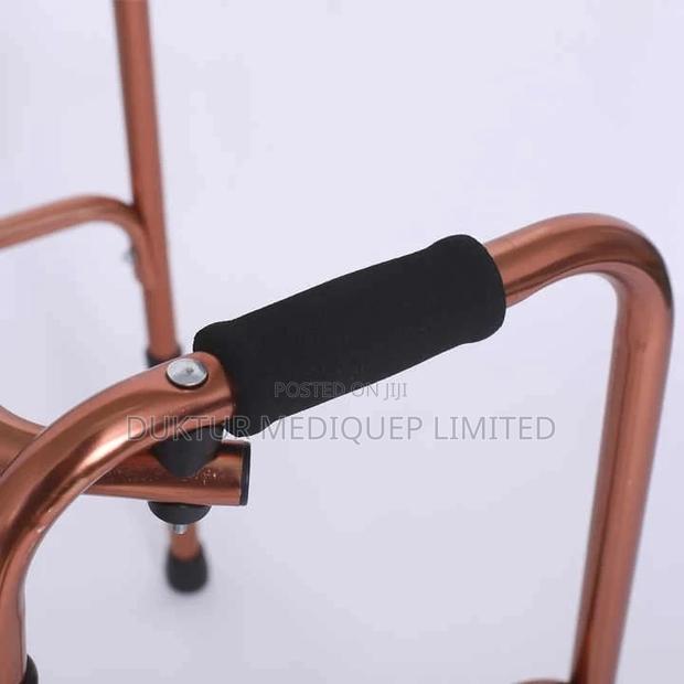 Lightweight Folding Walking Frame With Copper Finish Adults - thumbnail 7