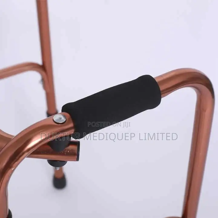 Lightweight Folding Walking Frame With Copper Finish Adults