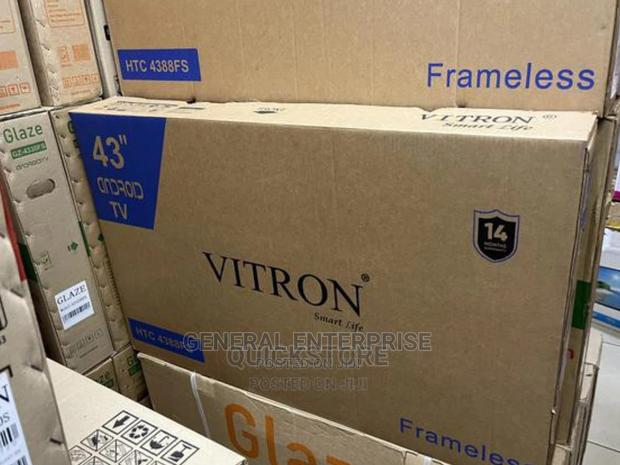 Vitron 43 Smart Android Tv Frameless Tv - thumbnail 2