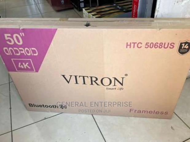 Vitron 50 Inches Smart Android Tv Frameless+ Bluetooth - thumbnail 2