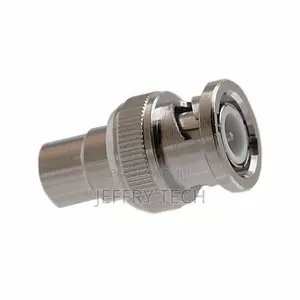 BNC Male to RCA Female Coax Coaxial Cable Cord Plug Adapter