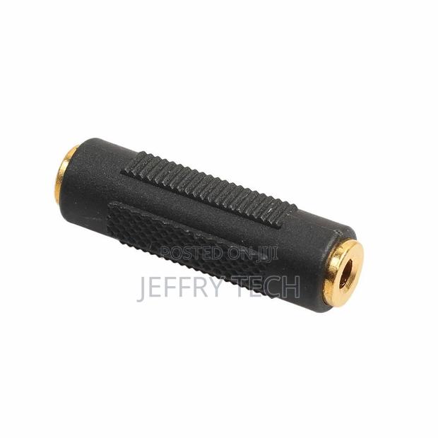 3.5mm Stereo Audio Gold Plated Female to Female Jack Coupler