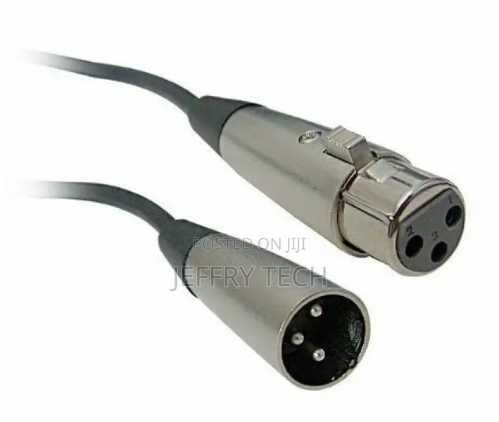 6ft - Shielded 3-Pin XLR Extension Microphone Mic Audio Cabl