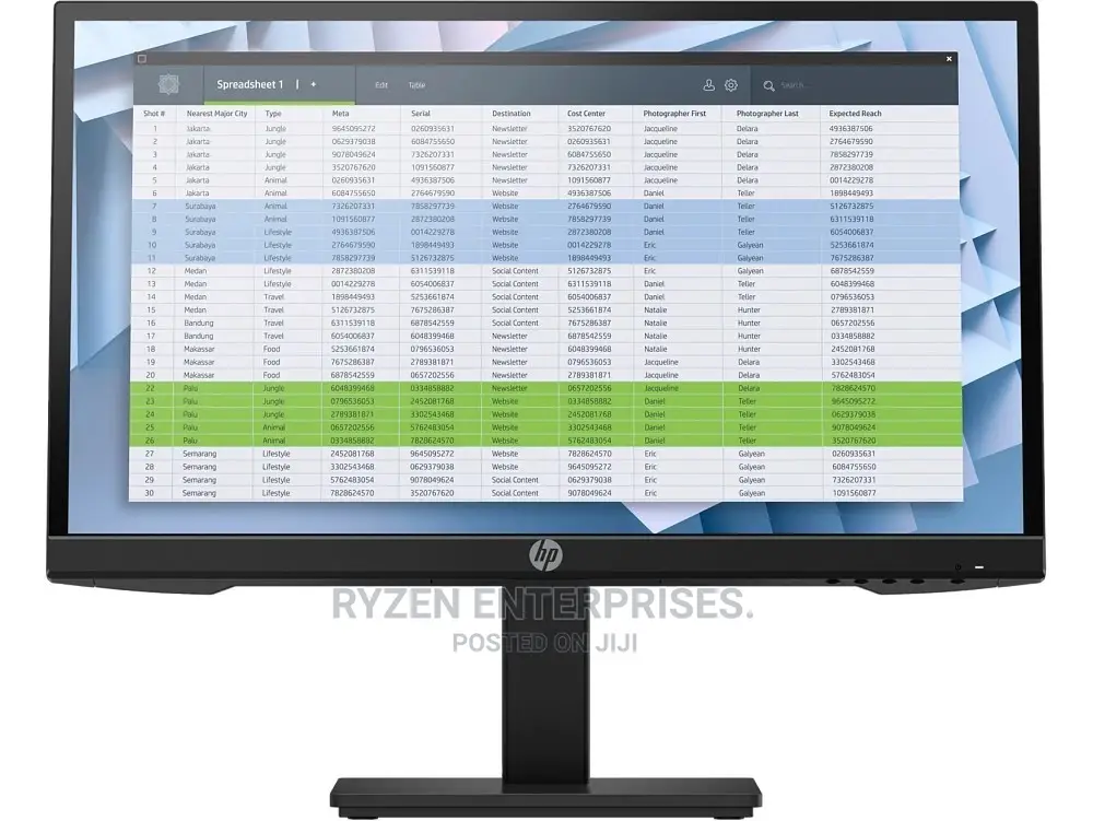 HP P22v G4 21.5" FHD Monitor.