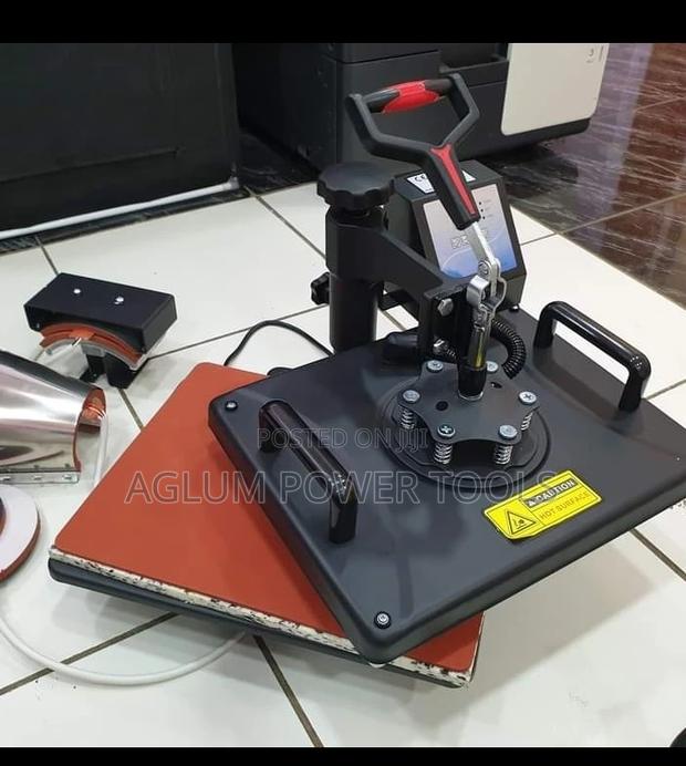 Flatbed Heat Press Machine 5 in 1 - main view