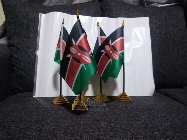 Kenya Flags Detachable Mini Flags 35cm Patriotic Flags
