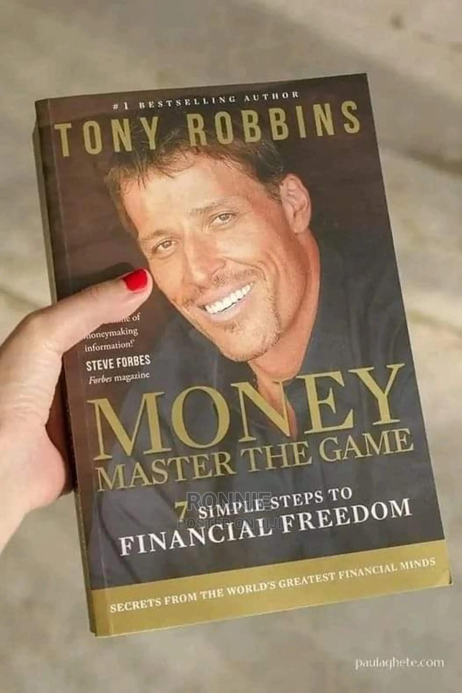 Money Master the Game Book by Tony Robbins