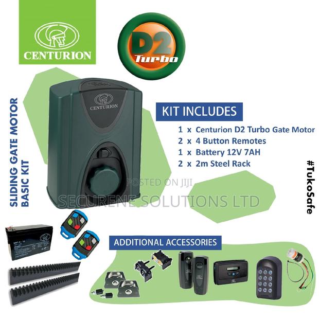 Centurion D2 Turbo Sliding Gate Motor Kit - main view