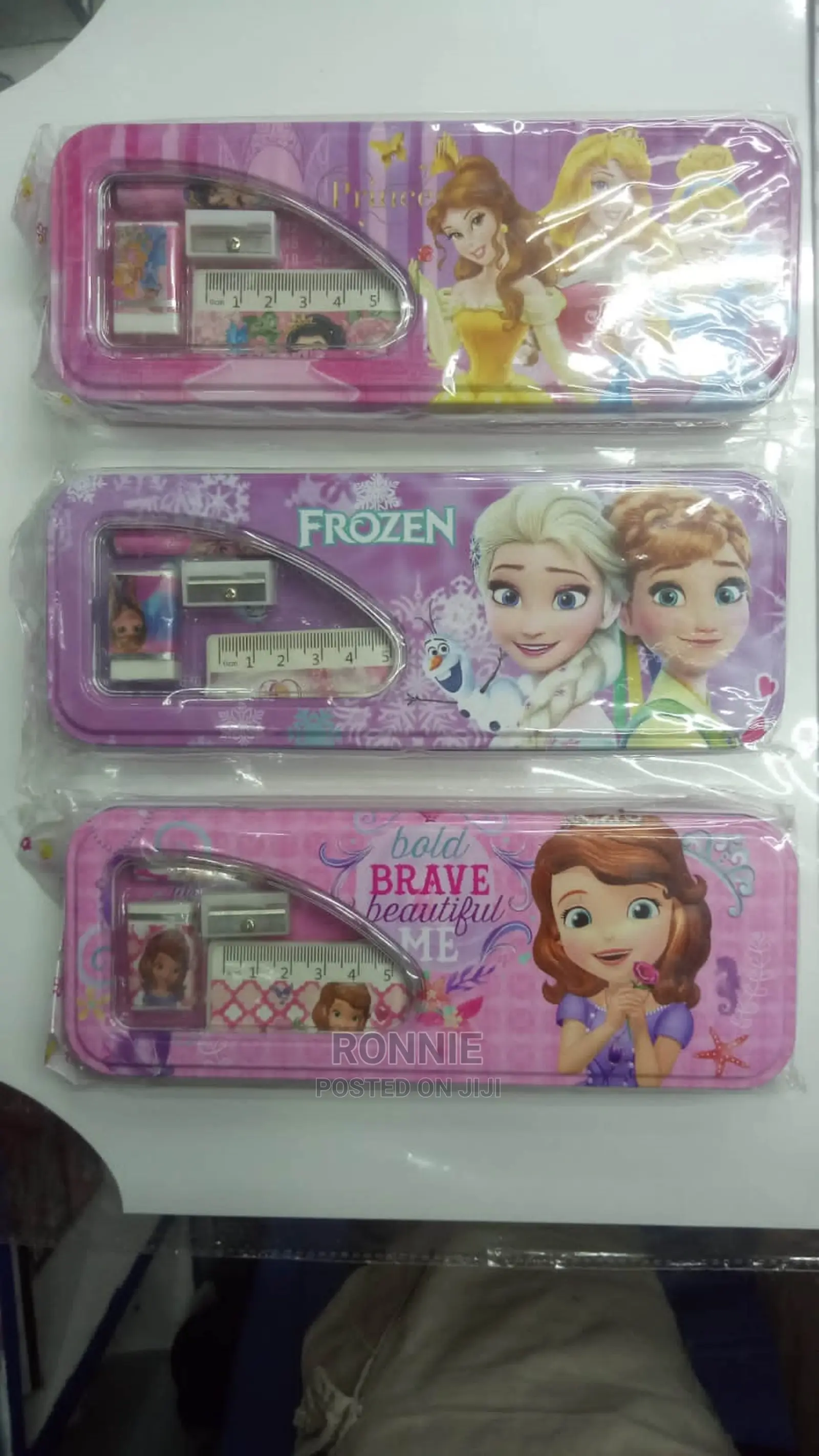 Frozen Mathematical Set Compass, Pen, Rubber, Ruler, Sharpe