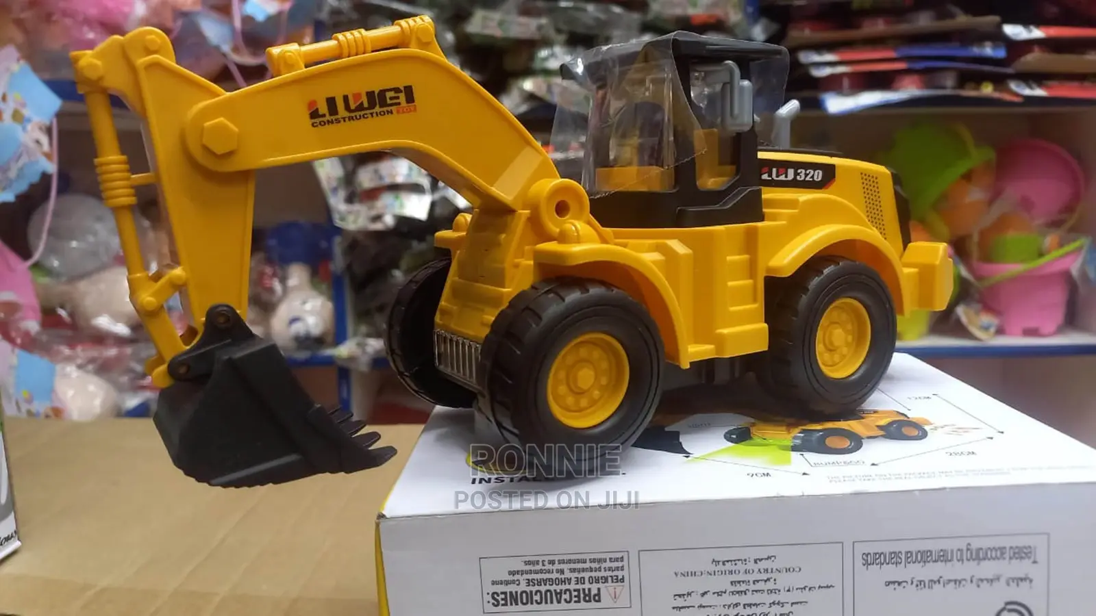 Excavator Construction Car Toy Vehicle Strong Durable