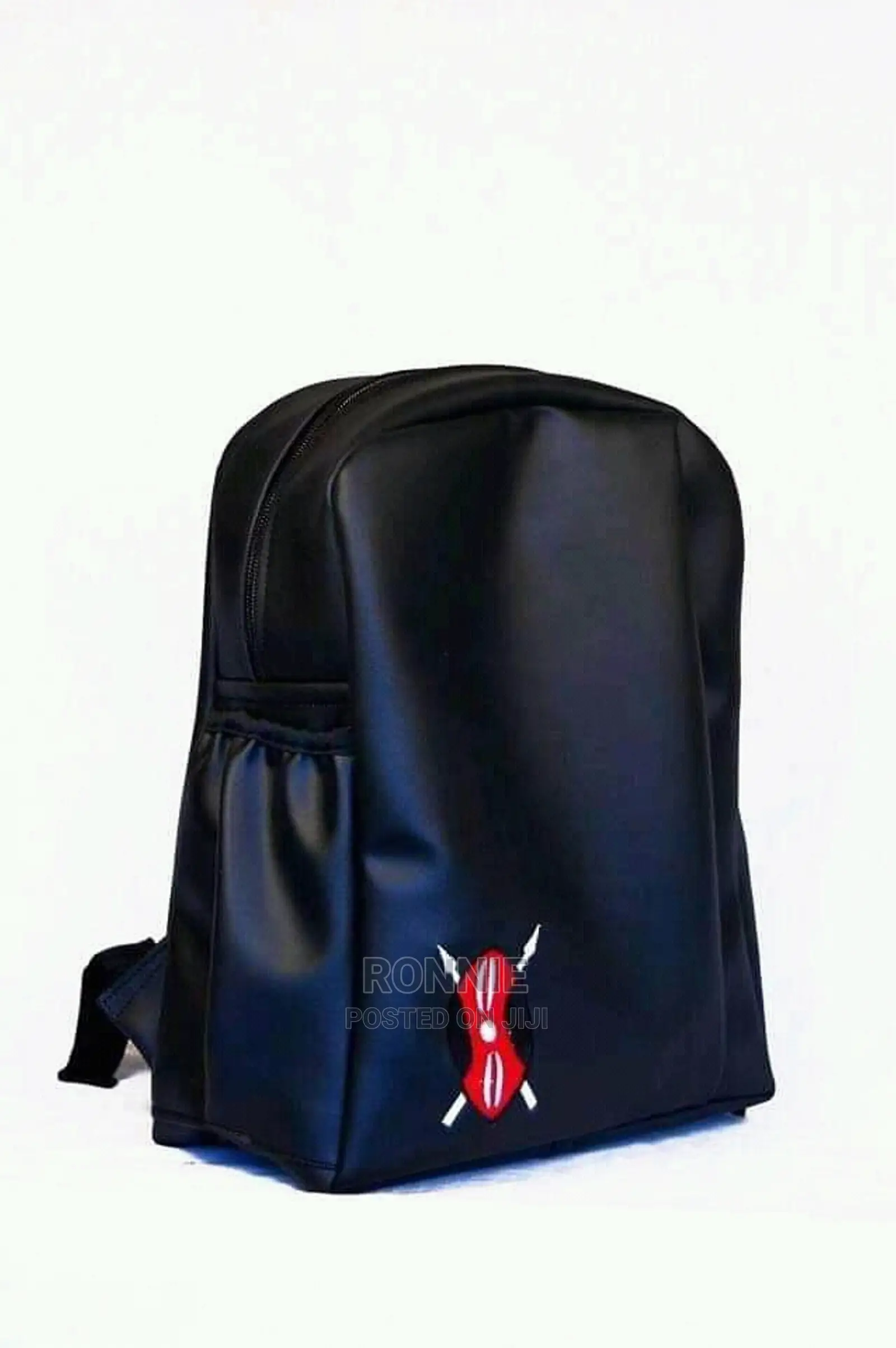 Kenya Faux Leather Backpack for Computers and Other Items