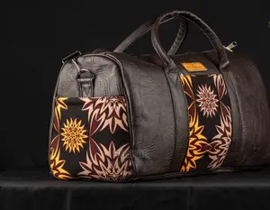 Leather Luggage Travel Bag - Custom Designed - Made in Kenya