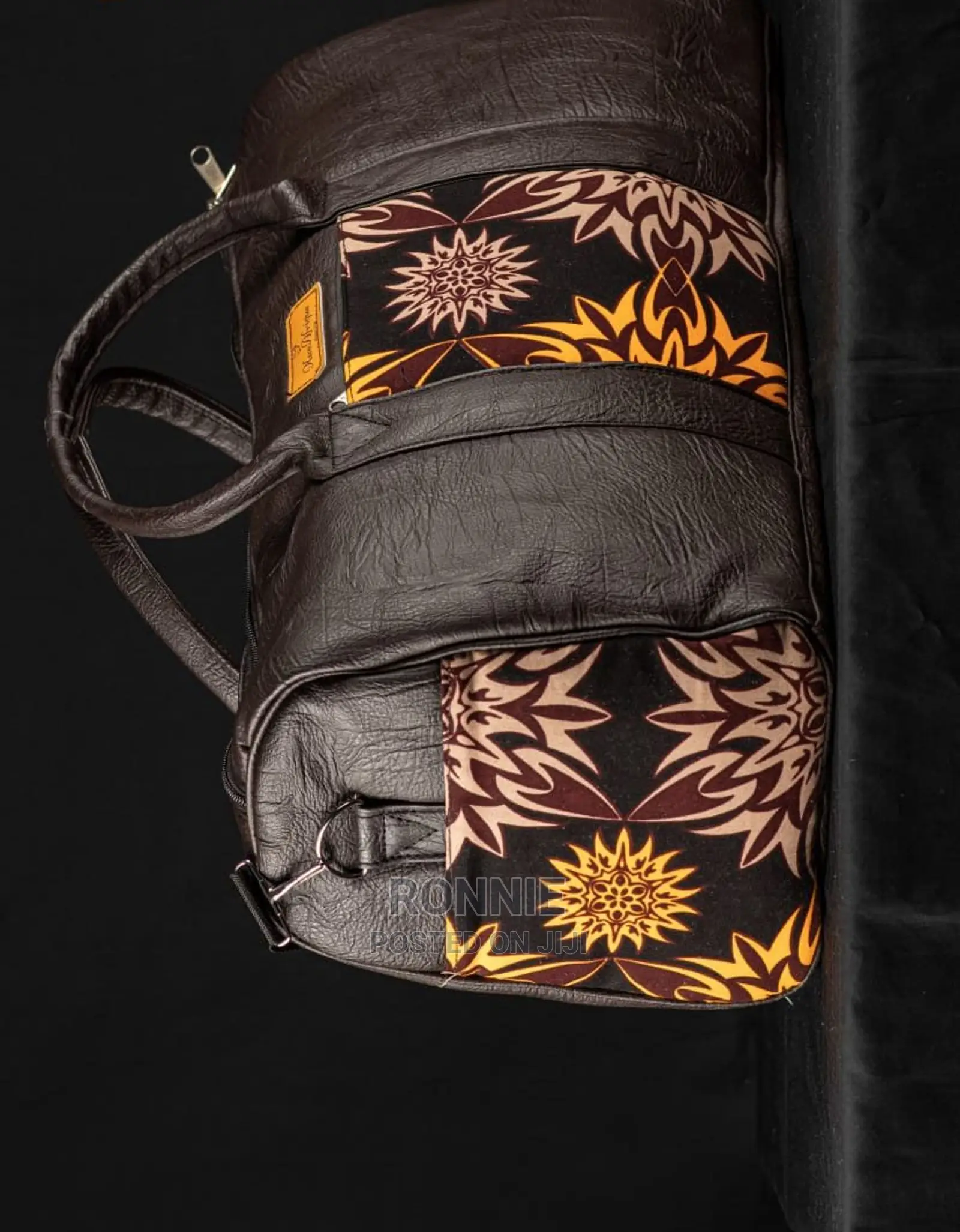 Leather Luggage Travel Bag - Custom Designed - Made in Kenya