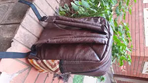 Faux Leather Backpack - Custom Design Made in Kenya