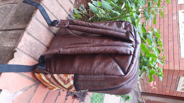 Faux Leather Backpack - Custom Design Made in Kenya - thumbnail 2