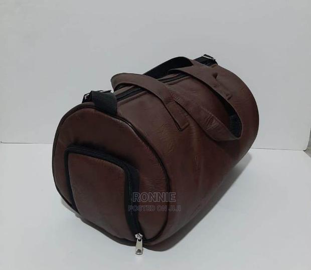 Faux Leather Travel Bag - Custom Design Made in Kenya - thumbnail 2