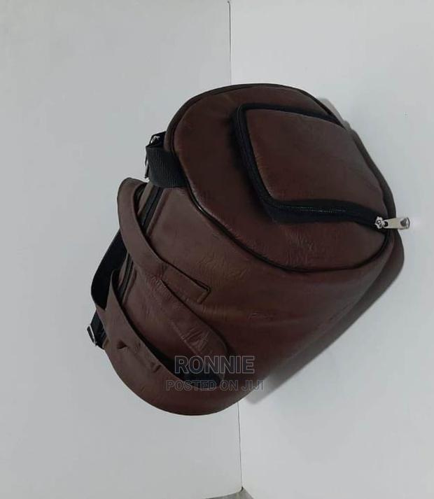 Faux Leather Travel Bag - Custom Design Made in Kenya - thumbnail 3