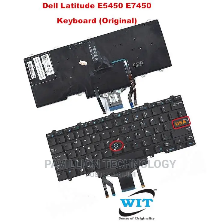 Dell Latitude E7440 Keyboard Replacements