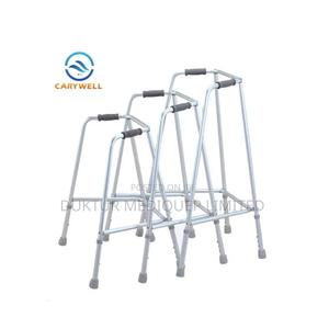 Therapy Walker Elderly Walking Aid Fixed Walker Sizes: S, M, - thumbnail 2