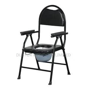 Economic Hospital Toilet Commode Chair With Bedpan
