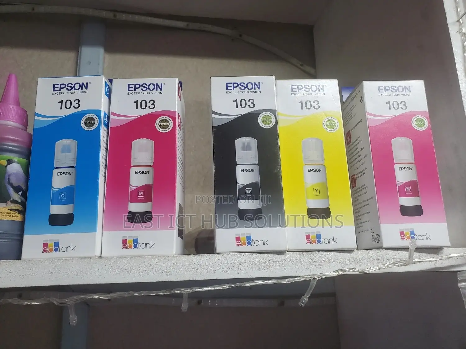 Original Epson Inks 103 Color Set