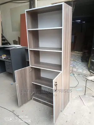 Executive Bookshelf 2 Half Door 6 by 3 Fitts