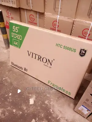 Vitron 50 Inch Frameless Smart Android Tv