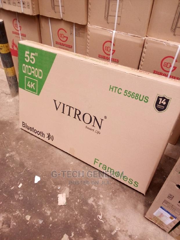 Vitron 50 Inch Frameless Smart Android Tv - main view