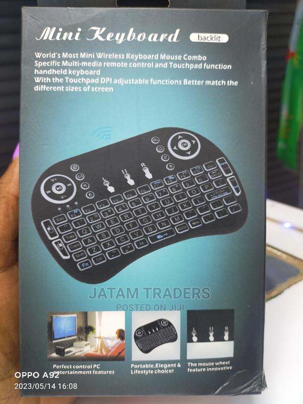 Backlit Wireless Mini Keyboard