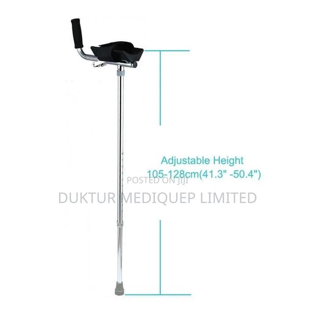 Elbow Crutches - Arthritic (Pair)/ Forearm Gutter Crutch - thumbnail 5