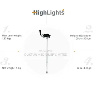 Elbow Crutches - Arthritic (Pair)/ Forearm Gutter Crutch