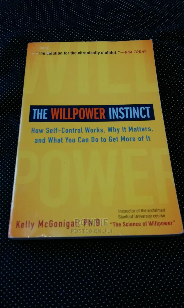 The Willpower Instinct Book by Kelly McGonigal