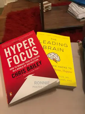 Hyper Focus Book by Chris Bailey