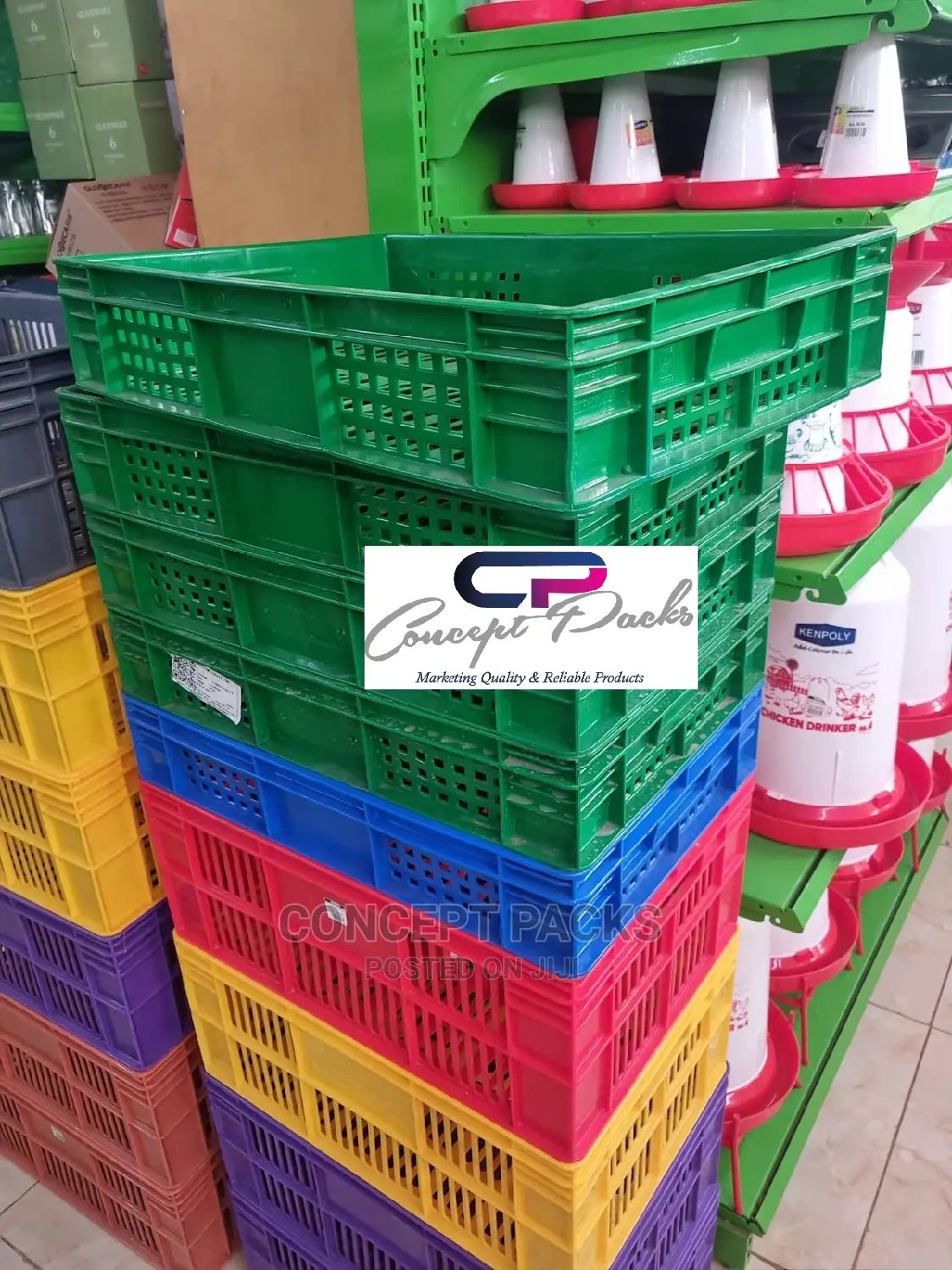 Half Bread Crates. For Grocery Shops Use in Farms. in Nairobi Central