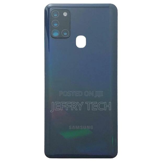 Battery Back Cover for Samsung Galaxy A21s (BLACK)