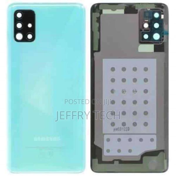 Battery Back Cover for Samsung Galaxy A51(Black)