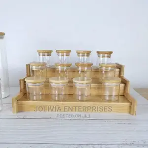 Glass Spice Jar Set 12pcs
