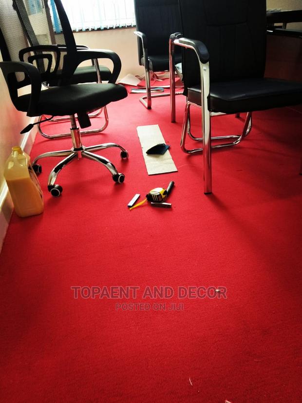 Red Wall to Wall Carpets - main view