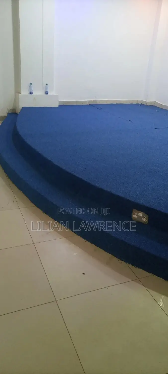 Navy Blue Wall to Wall Carpet