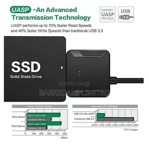 USB 3.0 - 2.5 3.5" IDE SATA Hard Drive Disk HDD Cable