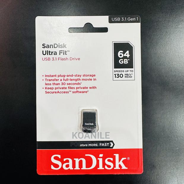 Sandisk 64gb Flash Disk (Ultra Fit) - main view