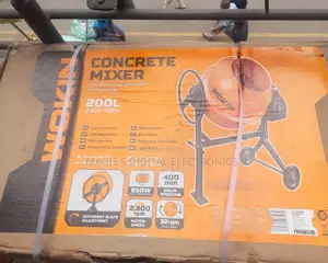 Electric Concrete Mixer 200L