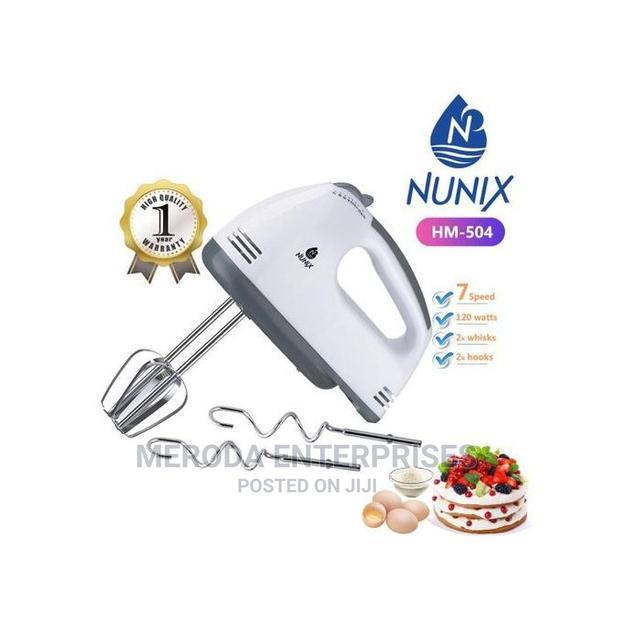 Nunix 7-Speed Portable Hand Mixer