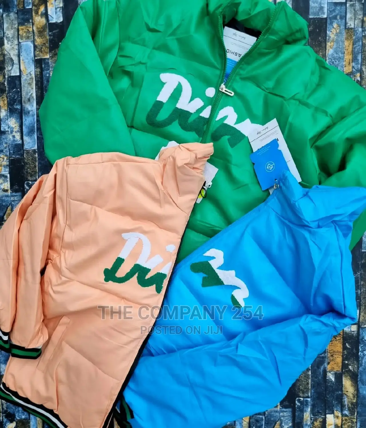 Top Quality Designer Dior Puffy Jackets