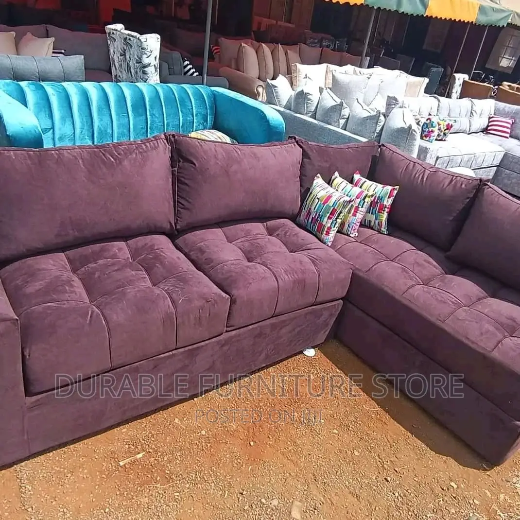 6 Seater L Seat Sofa