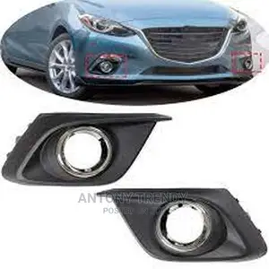 1pcs Skin Line Left Side Front Fog Lamp Cover With Hole Fog