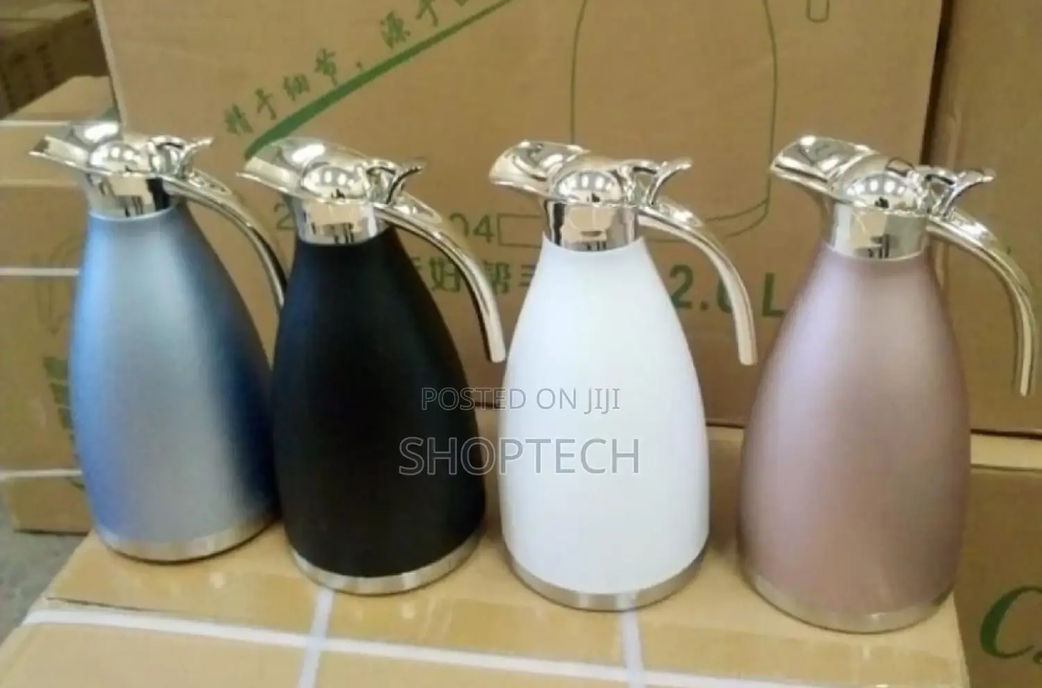 2ltrs James Pot Colored Flask