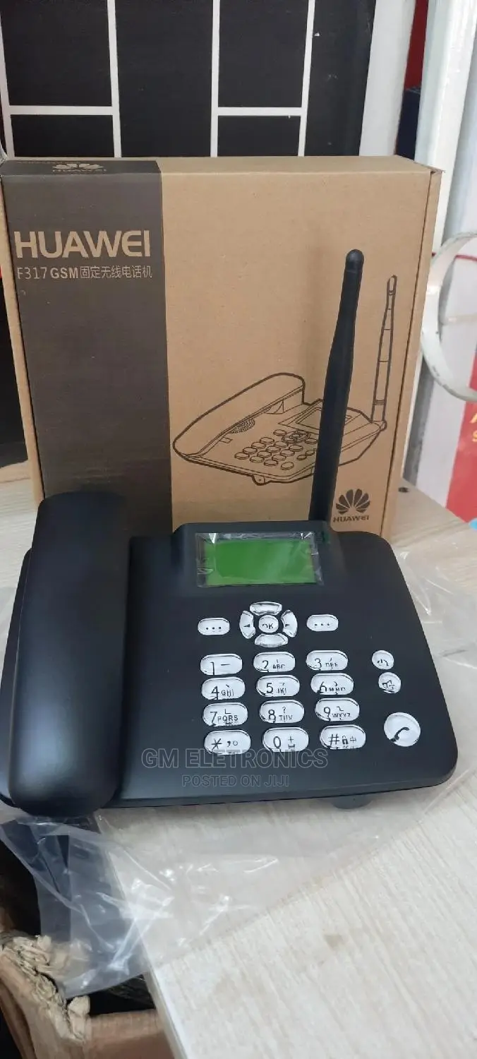 Huawei GSM Landline Wireless Phone.(Black) in Nairobi Central Home